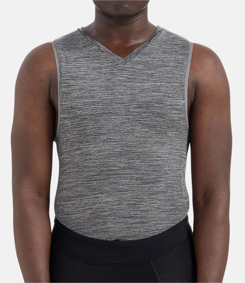 SPECIALIZED Men's Seamless Sleeveless Base Layer Heather Grey