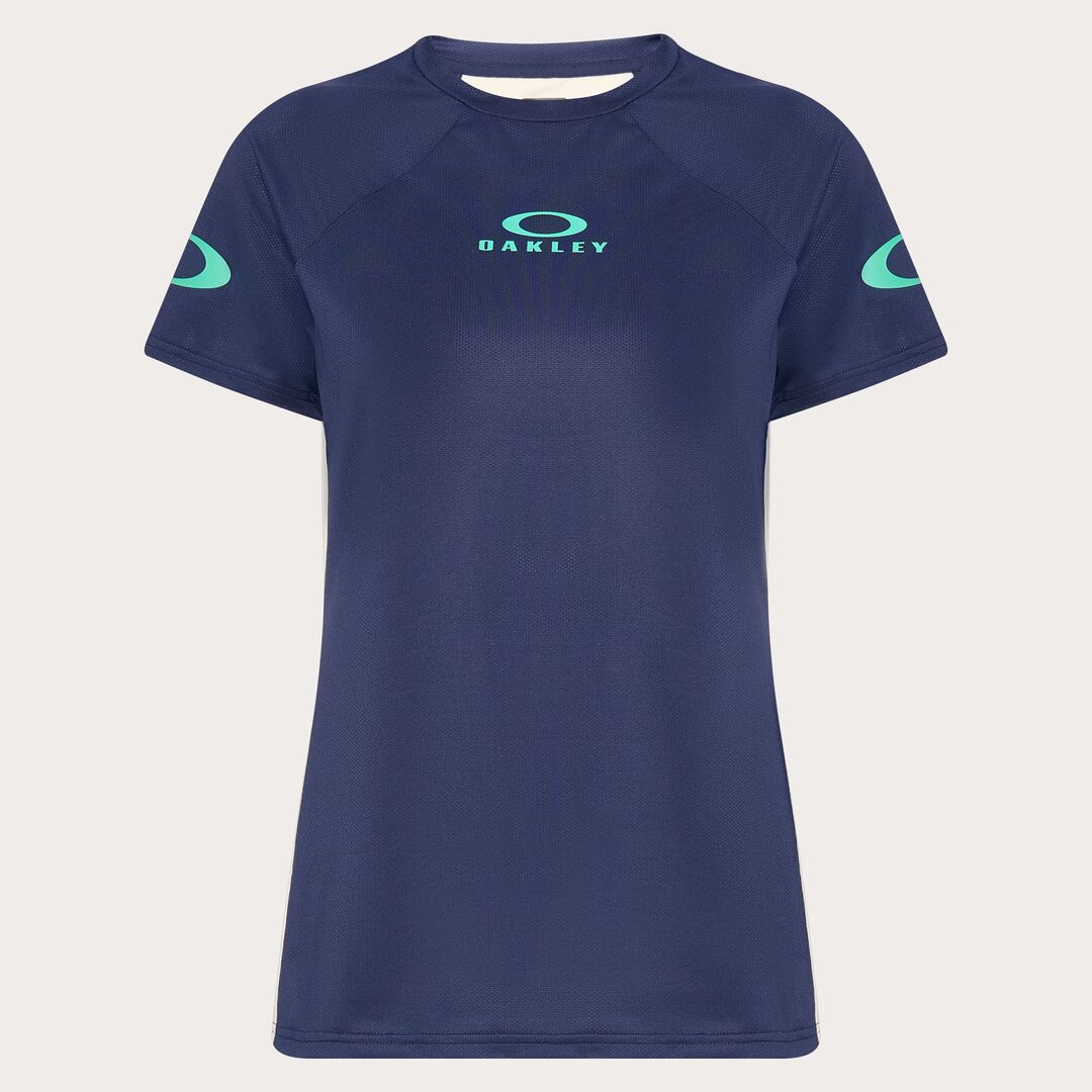 OAKLEY Women Free Ride SS Jersey Team Navy