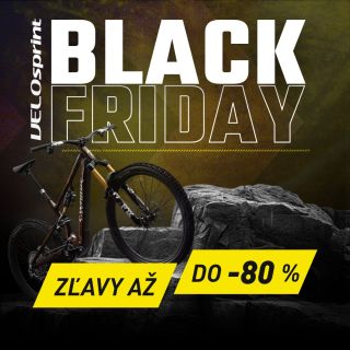 Pripraviť sa, pozor..💥 BLACK FRIDAY vo Velosprinte práve odštartoval! Zľavy až do -80 % 🏷️ Ak ste poškuľovali po novom...